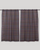 Sirigadi Checks Cotton Handloom Curtain- Brown - Single Piece - 4X3 Feet