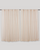 Rui Dobby Cotton Handloom Curtain - Cream - Single Piece - 6X3 Feet
