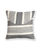 Ballakammi Cotton Handloom Cushion - White & Black - 16X16 inches - Single Piece