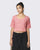 Cotton Handloom Side Dori Adjustable Blouse - Light Pink 