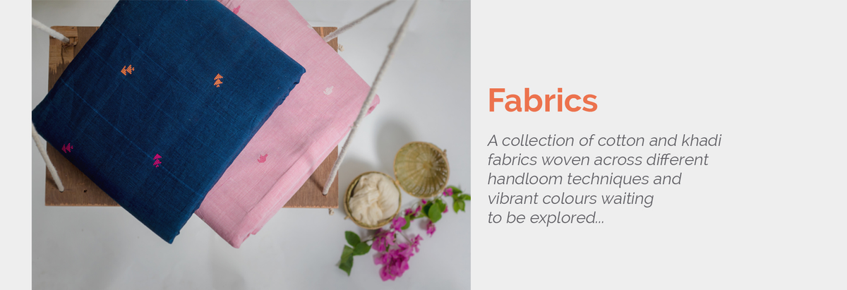 Cotton Jamdani Handloom Fabric
