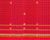 Solitaire Zari Buta Cotton Handloom Saree - Red