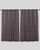 Sirigadi Checks Cotton Handloom Curtain- Brown - Single Piece - 6X3 Feet