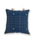 Fish Flora Jamdani Cotton Handloom Cushion - Blue - 16X16 inches - Single Piece
