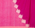 Zig Zag Kuppadam Cotton Zari Handspun & Handloom Saree - Pink