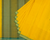 Ballakammi Log Cabin Dobby Cotton Handloom Saree - Yellow