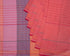 Trinket Dobby Cotton Handloom Saree - Peach & Orange