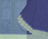 Square Konum Zari Dobby Cotton Handloom Saree - Blue