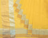 Wave Dobby Cotton Zari Natural Dyed Handloom Saree - Yellow