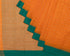 Body Check Kuppadam Cotton Zari Handspun & Handloom Saree - Orange