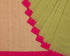 Zig Zag Kuppadam Cotton Handspun & Handloom Saree - Green