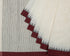 Small Temple Kada Kuppadam Cotton Handspun & Handloom Saree - White