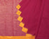 Small Temple Kada Kuppadam Cotton Zari Handspun & Handloom Saree - Pink