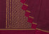 Peepal Leaf Jacquard Cotton Handloom Saree - Pink and Pink