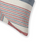 Ballakammi Cotton Handloom Cushion - White, Red & Blue - 16X16 inches - Single Piece