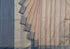 Streaks Checks Silk Handloom Saree - Yellow