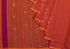 Blossom Jamdani Cotton Zari Handspun & Handloom Saree - Orange