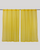 IR Rain Dobby Cotton Handloom Curtain - Yellow - Single Piece - 7.5X3 Feet