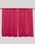 Ikat Cotton Handloom Curtain - Pink - Single Piece - 6X3 Feet