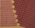 Check-A-Checks Kuppadam Cotton Handspun & Handloom Saree - Red & Beige