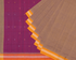LK-5 Buta Cotton Handloom Saree - Brown & Violet