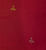 3 Leaves Zari Buta Cotton Handloom Fabric - Red