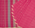 Flora Zari Jamdani Cotton Handloom Saree - Pink