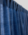 Sirigadi Checks Cotton Handloom Curtain - Blue - Single Piece - 4X3 Feet