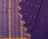Jali Flower Jamdani Cotton Handspun & Handloom Saree - Purple