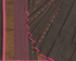 Tripatra Jamdani Cotton Handloom Saree - Dark Grey