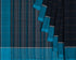 Fish and Water Stripe Jamdani Cotton Handspun & Handloom Saree - Black