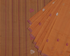 Sunrise Buta Jamdani Cotton Handloom Saree- Orange