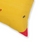 Rocket Buta Cotton Handloom Cushion - Yellow - 16X16 inches - Single Piece