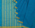 Jhopdi Jamdani Cotton Handspun & Handloom Saree - Blue