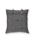 Four Sqauare Buta Cotton Handloom Cushion - Grey - 16X16 inches - Single Piece