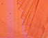 Dragonfly Jamdani Cotton Zari Handspun & Handloom Saree - Orange