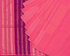 Tetris Zari Ballakammi Cotton Handloom Saree - Pink