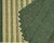 Travelling Triangles Jamdani Cotton Handloom Saree - Green