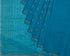 Tripatra Jamdani Cotton Zari Handspun & Handloom Saree - Teal