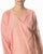 Wrap Top- Peach Pink