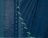 Tripatra Jamdani Cotton Zari Handspun & Handloom Saree - Blue Green