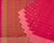 Fish & Water Jamdani cotton Handloom Saree - Red