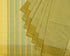 Fish and Water Stripe Jamdani Cotton Handspun & Handloom Saree - Green