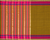 Rainbow Zari Stripes Cotton Handloom Saree - Green