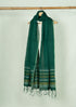 Golusu Ballakammi Cotton Zari Handloom Dupatta - Green
