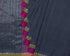 Lotus Dobby Cotton Zari Handloom Saree