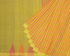 Fork Kuppadam Cotton Handspun Saree - Green & Orange
