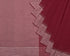 Check Border Kuppadam Cotton Zari Handspun & Handloom Saree - Red