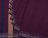 Tower 3 Shuttle Cotton Zari Handloom Saree - Purple