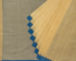 Zig zag Kuppadam Cotton Handloom Saree - Beige